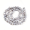 Natural Cultured Freshwater Pearl Beads Strands PEAR-N014-06H-3