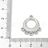 304 Stainless Steel Chandelier Component Links STAS-Q350-14P-3