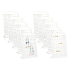 48 Holes Acrylic Earring Display EDIS-WH0003-01A-1