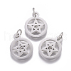 316 Surgical Stainless Steel Charms STAS-L242-04P-1