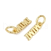 Brass Charms KK-S527-02G-A-2