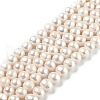 Natural Cultured Freshwater Pearl Beads Strands PEAR-L033-25-01-1