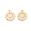 304 Stainless Steel Charms STAS-I151-04G-1