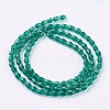 Faceted Glass Beads Strands GLAA-A036-F24-2