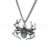Halloween Spider Gothic Style Alloy Pendant Necklaces for Men FS-WG396AF-02-5