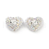 Polymer Clay Glass Rhinestone Beads CLAY-NH0001-13E-1