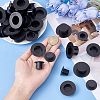  40pcs 4 Style Christmas Theme Plastic Doll Hat DIY-NB0006-44-3