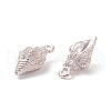 Alloy Enamel Pendants PALLOY-F224-07G-02-3