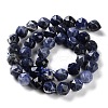 Natural Sodalite Beads Strands G-NH0021-A02-02-3