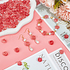 SOFPLATE 100Pcs Transparent Glass Beads GLAA-SP0001-17-4