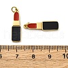 304 Stainless Steel Enamel Pendants STAS-E550-54G-3