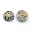 Natural Dalmatian Jasper Cabochons X-G-P393-R33-10MM-2