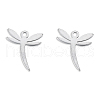 Non-Tarnish 201 Stainless Steel Charms STAS-N098-129P-3