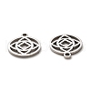 Non-Tarnish 316 Surgical Stainless Steel Charms STAS-H190-03P-02-2
