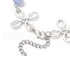 Alloy Natural Other Quartz Link Bracelets for Women BJEW-JB11684-02-4