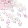 Gradient Color Transparent Acrylic Beads X-OACR-M023-06I-1
