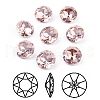 Pointed Back & Back Plated K9 Glass Rhinestone Cabochons RGLA-J012-10mm-319-1