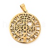 201 Stainless Steel Pendant STAS-E015-14G-2