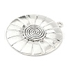 Tibetan Style Alloy Big Pendants TIBEP-F077-01C-2