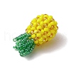 Seed Beads Beaded Charms PALLOY-JF02815-4