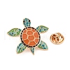 Alloy Enamel Brooches PALLOY-D363-01D-KCG-3