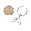 Ocean Theme 304 Stainless Steel Keychains KEYC-JKC01213-04-3