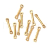 Ion Plating(IP) 304 Stainless Steel Connector Charms STAS-Q323-06A-G-1