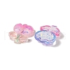 Transparent Resin Decoden Cabochons RESI-S391-21-2