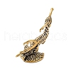 Brass  Seahorse Statue Sculpture KK-D370-03AG-3