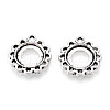 Tibetan Style Alloy Pendant Cabochon Settings PALLOY-N178-08AS-1