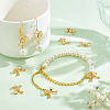 BENECREAT 30Pcs Brass Pendants KK-BC0013-10-5