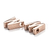 Ion Plating(IP) 304 Stainless Steel Charms STAS-K216-41W-RG-2
