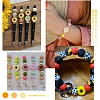 SUNNYCLUE DIY Sunflower Keychain Making Kit DIY-SC0022-42-5