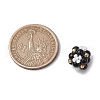 Natural Black Onyx(Dyed & Heated) & Glass Seed Cluster Beads PALLOY-MZ00591-04-2