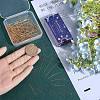 SUNNYCLUE 180Pcs 6 Style Brass Flat & Round Head Pins & Eye Pin KK-SC0005-24-3