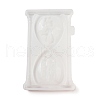 Valentine's Day Couple Sand Glass Shape Display Decoration DIY Silicone Statue Mold DIY-K072-03-2