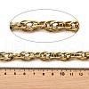 Ion Plating(IP) 304 Stainless Steel Textured Oval Link Chains CHS-V001-01G-2