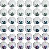 CHGCRAFT 240Pcs 3 Colors Autumn Theme Electroplate Glass Beads EGLA-CA0001-03-1