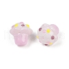 Glass Bumpy Beads GLAA-B025-01D-2