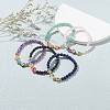 Natural Mixed Gemstone Beaded Bracelets BJEW-JB06474-3
