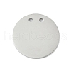 304 Stainless Steel Stamping Blank Tag Pendants STAS-D365-01P-A-1