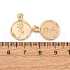 Brass Pendants KK-Z112-22G-01-3