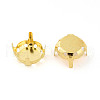201 Stainless Steel Sew on Prong Settings STAS-T032-01-12mm-G-2