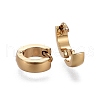 304 Stainless Steel Huggie Hoop Earrings EJEW-L252-043C-G-2