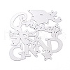 Graduation Theme Carbon Steel Cutting Dies Stencils DIY-P076-66-5