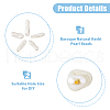Hobbspring 5Pcs Baroque Natural Keshi Pearl Beads PEAR-HS0001-08-4