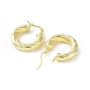 925 Sterling Silver Hoop Earrings EJEW-K258-12G-2