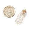 Glass Bottles Pendants PALLOY-JF03918-2