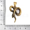 304 Stainless Steel Pendants STAS-V012-04AG-3