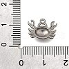 Ocean Series 304 Stainless Steel Charms STAS-H477-01B-P-3
